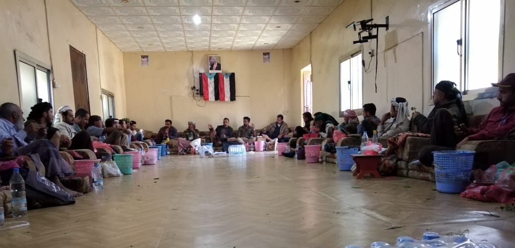  : تدشين القيادة المحلية للمجلس الانتقالي وهيئته التنفيذية بمركز شيهج بمديرية المفلحي
