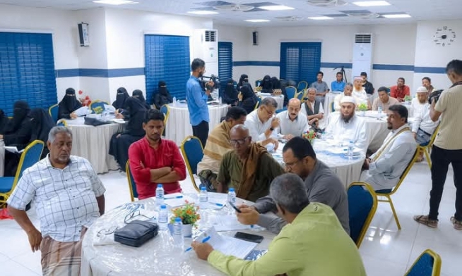 منسقية انتقالي جامعة حضرموت تنظم ورشة عمل حول العمل النقابي في حضرموت "التحديات الراهنة وآفاق المستقبل"