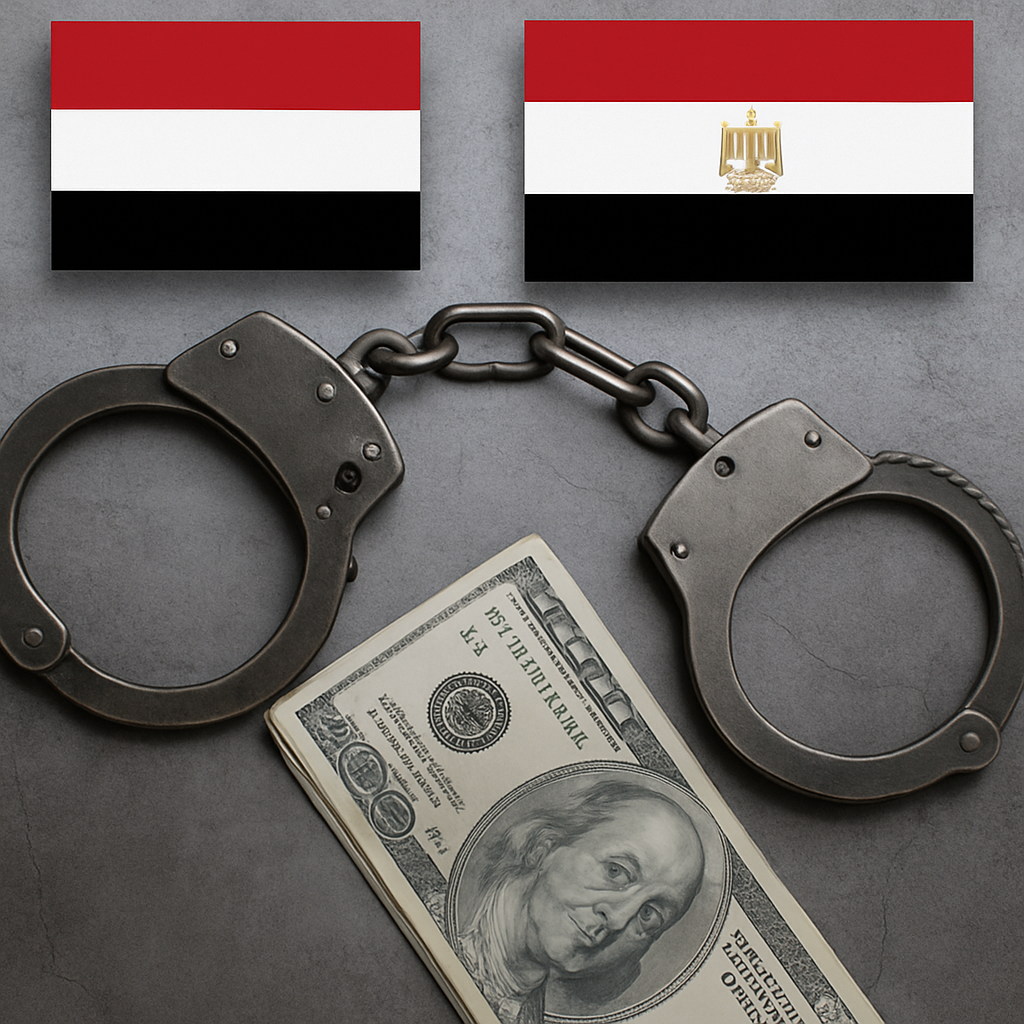 حملة اعتقالات وترحيل تطال يمنيين في مصر بسبب حيازة العملة الأجنبية