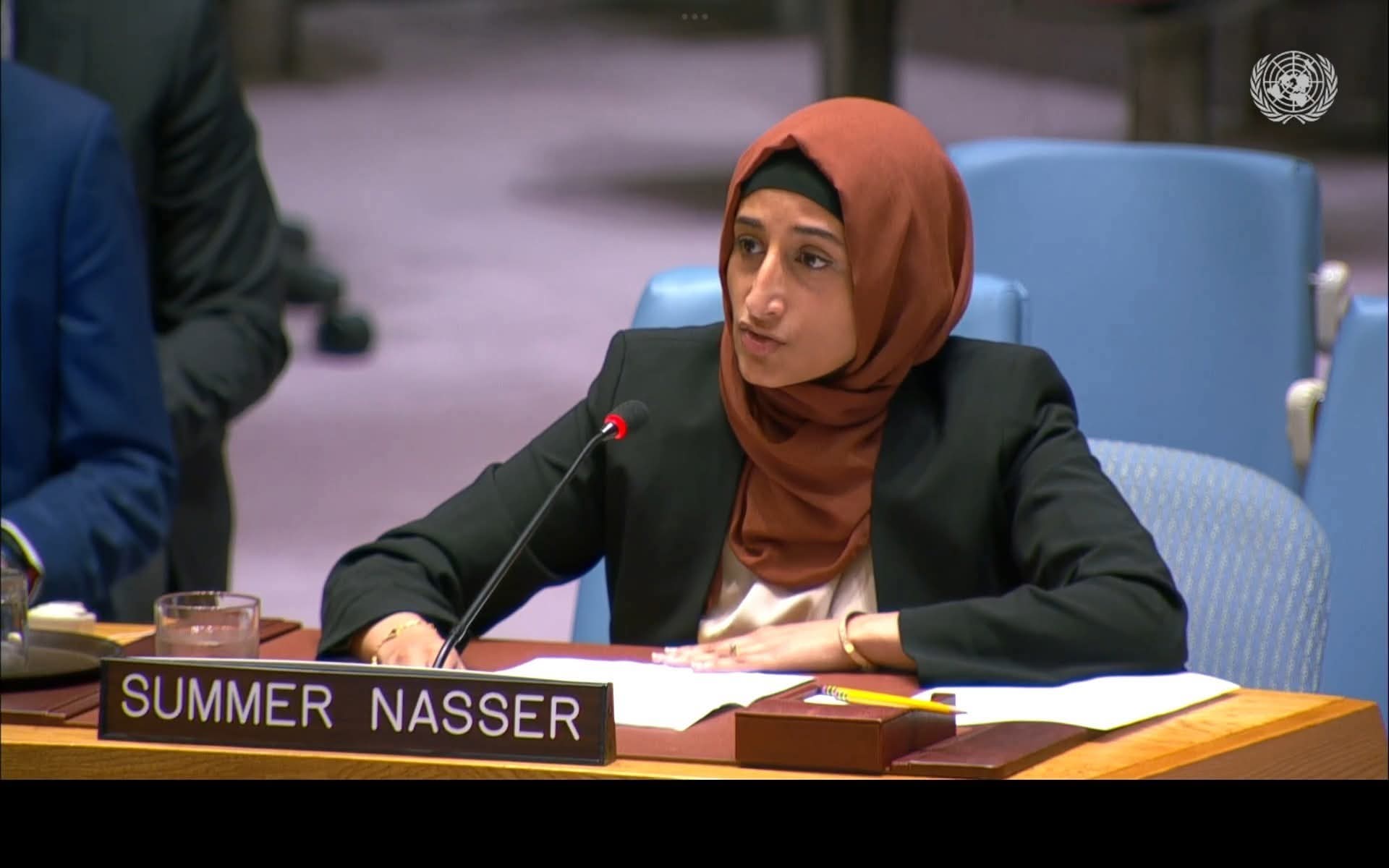 اليافعي، تخاطب مجلس الأمن الدولي: "شعبي لا يحتاج إلى كلمات تعاطف، بل إلى شراكة تعيد إليه كرامته