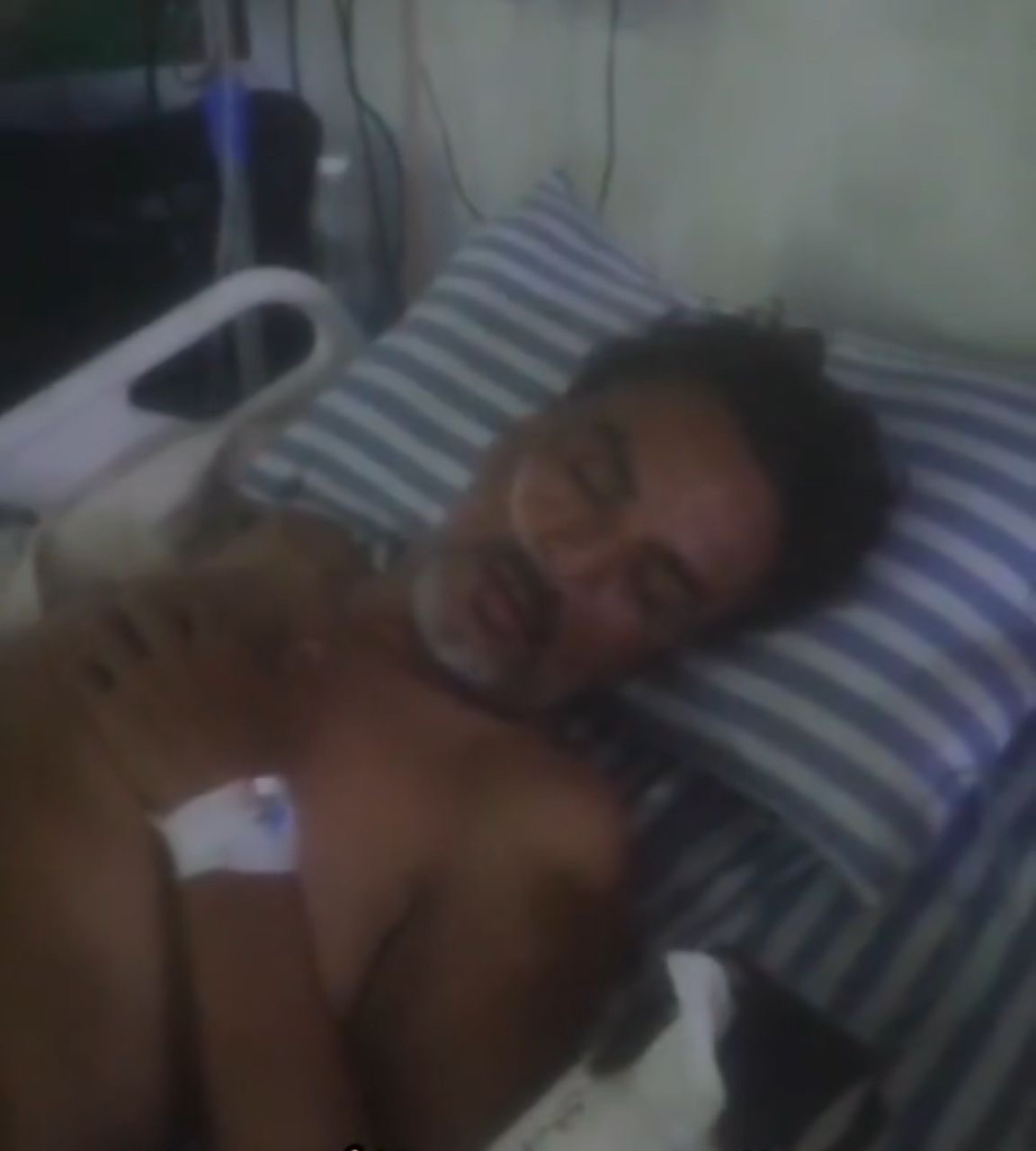 نداء إنساني عاجل: الفنان نايف عوض في العناية المركزة… فهل من مجيب؟
