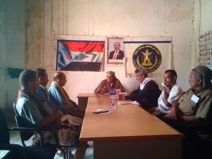 تنفيذية انتقالي الوضيع تعقد اجتماعها الدوري لشهر مايو
