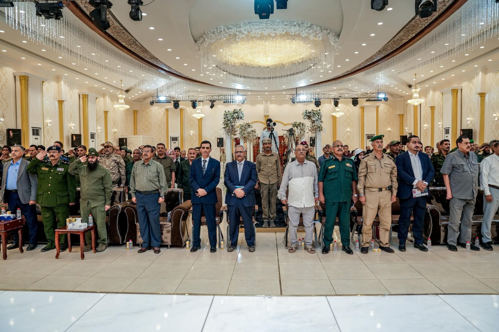 إدارة أمن العاصمة عدن تختتم أسبوع التوعية بمناسبة اليوم العالمي لمكافحة المخدرات بحفل خطابي وفني