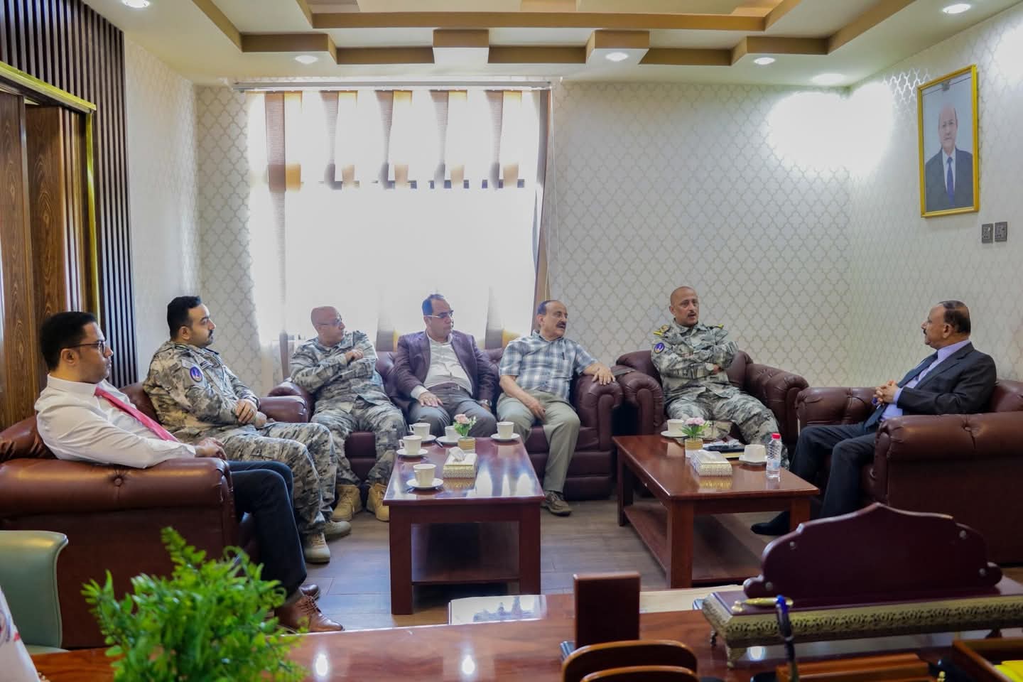 وزير النقل يناقش مع رئيس مصلحة خفر السواحل سُبل تعزيز الجهود المشتركة بين الوزارة والمصلحة 
