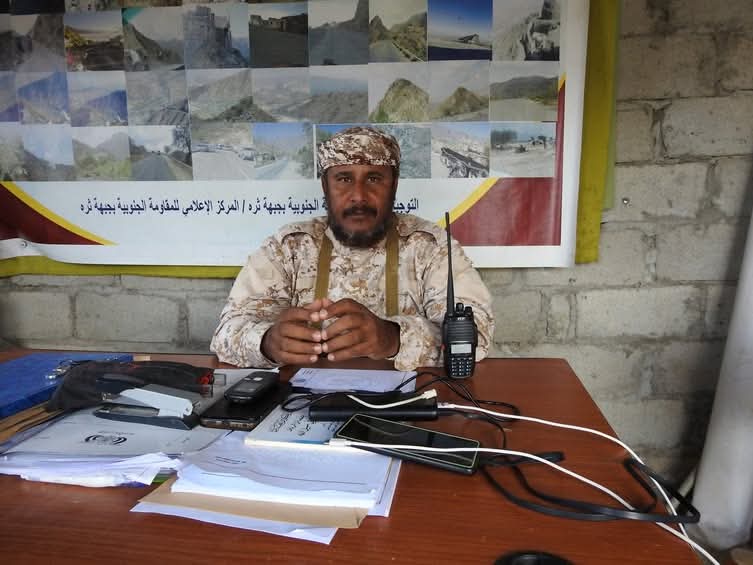 تصريح لقائد جبهة ثرة حول فتح الطريق: خط ثرة مفتوح من جهة المقاومة والمليشيا من تتعمد إغلاقه