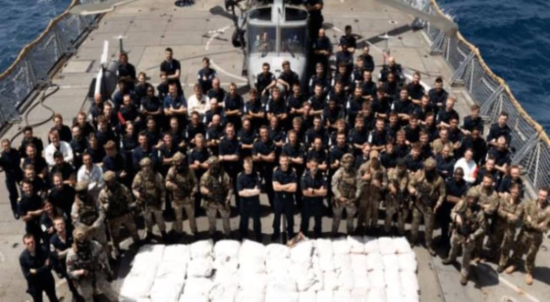 ضبط شحنة مخدرات بقيمة 36 مليون دولار في بحر العرب