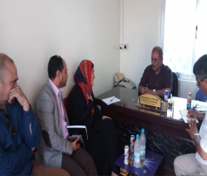 : محافظ الضالع يلتقي مسؤولة مفوضية الأمم  المتحدة لشؤون اللأجئين